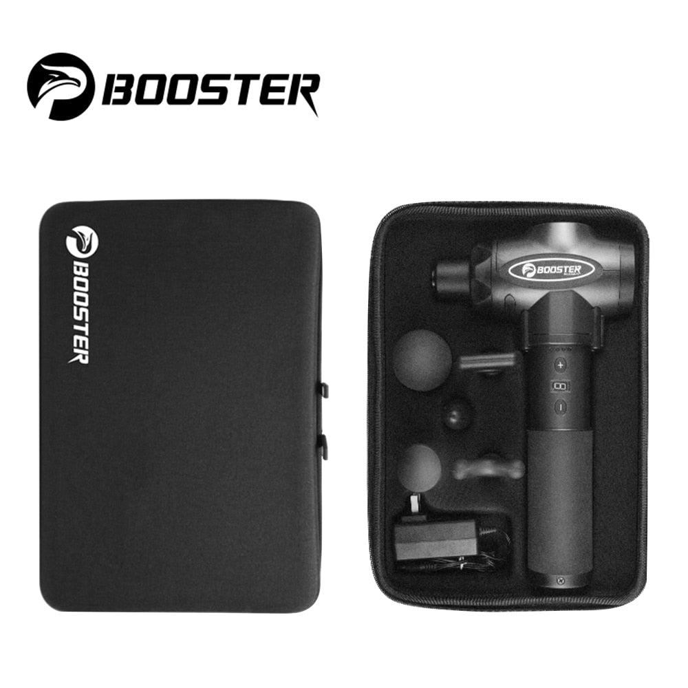 Booster E Massage Gun Deep Tissue Massager Therapy Body Muscle